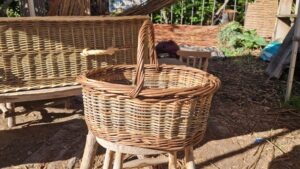 Weave a willow Shopping Basket